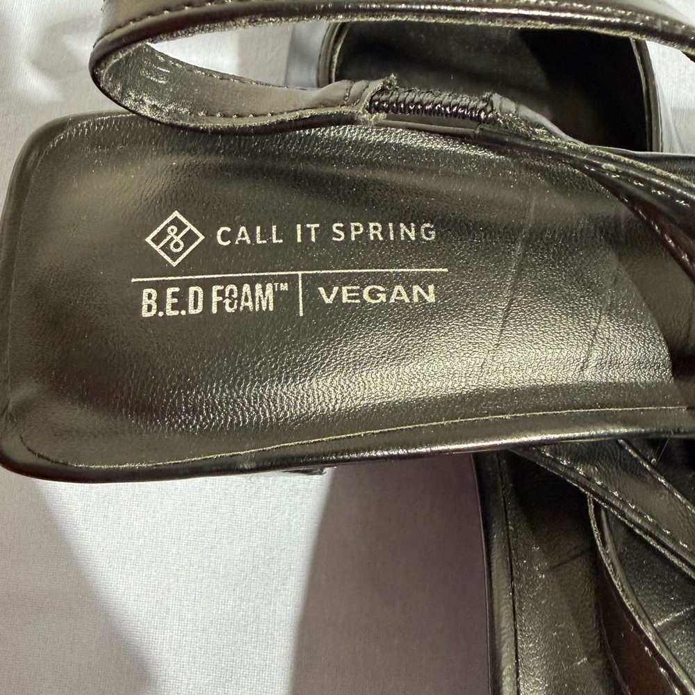 Call It Spring Elegant Black Heels - Picture 6 of 11